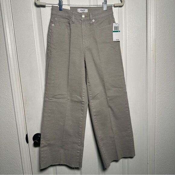 Oat Grey‎ Jeans Size 24 NWT - Picture 1 of 3